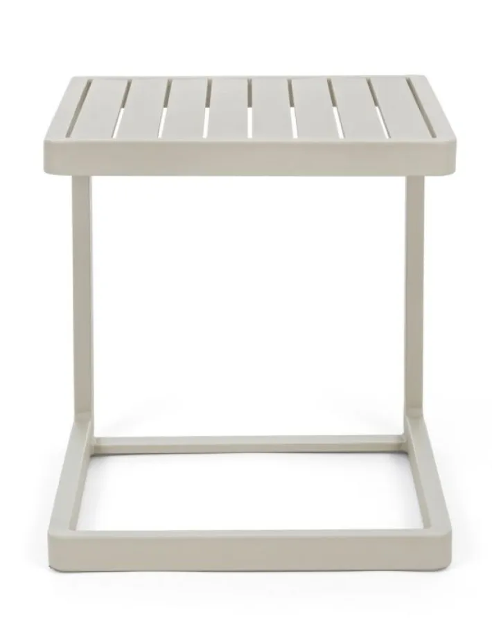 Bizzotto Tavolini>TAVOLINO IN ALLUMINIO 40X40 - KONNOR RASTIN