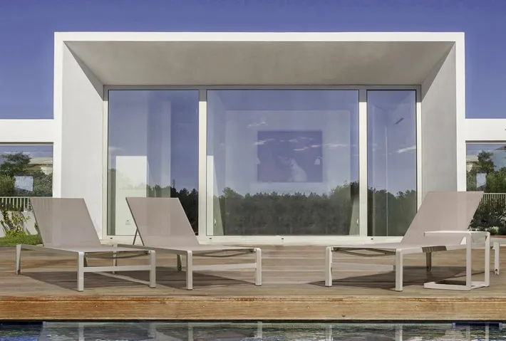 Bizzotto Tavolini>TAVOLINO IN ALLUMINIO 40X40 - KONNOR RASTIN