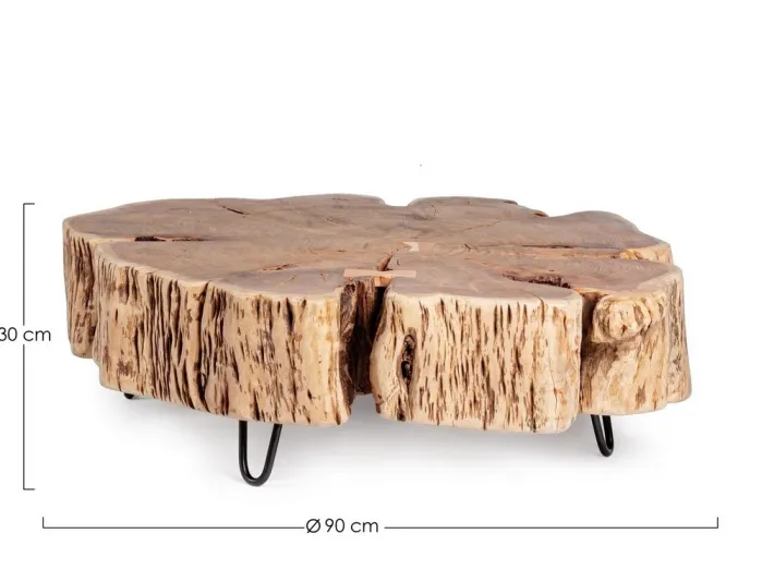 Bizzotto Tavolini>TAVOLINO IN LEGNO - ENEAS