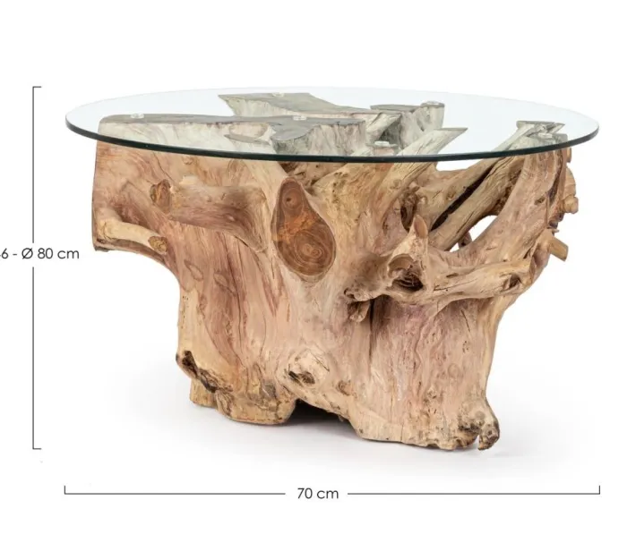 Bizzotto Tavolini>TAVOLINO IN LEGNO - ROSALIND