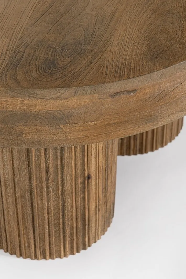 Bizzotto Tavolini>TAVOLINO IN LEGNO BROWN D75 - DACCA