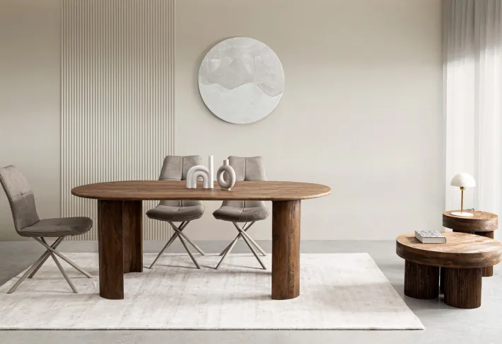 Bizzotto Tavolini>TAVOLINO IN LEGNO BROWN D45 - DACCA