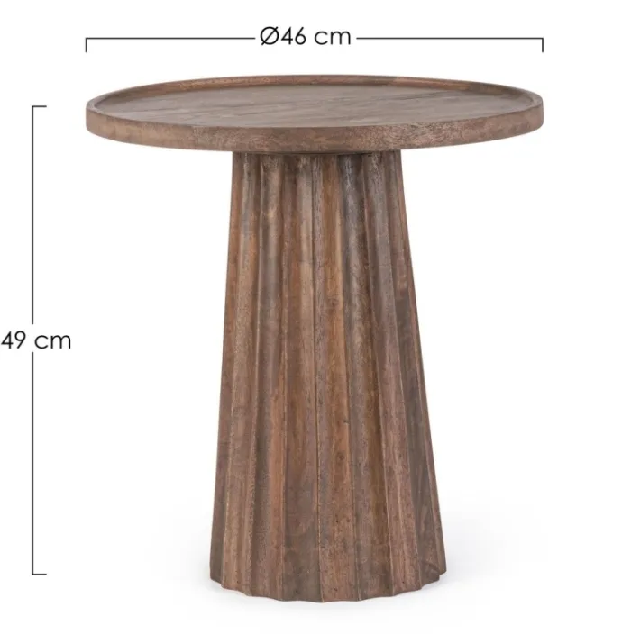 Bizzotto Tavolini>TAVOLINO IN LEGNO D46 - ORISSA
