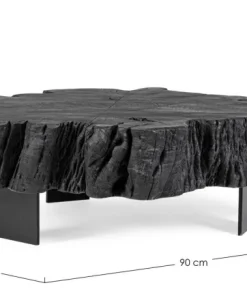 Bizzotto Tavolini>TAVOLINO IN LEGNO NERO - KEVAL