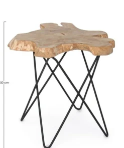 Bizzotto Tavolini>TAVOLINO IN LEGNO NERO - SAVANNA