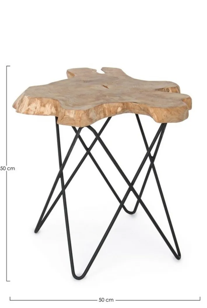 Bizzotto Tavolini>TAVOLINO IN LEGNO NERO - SAVANNA