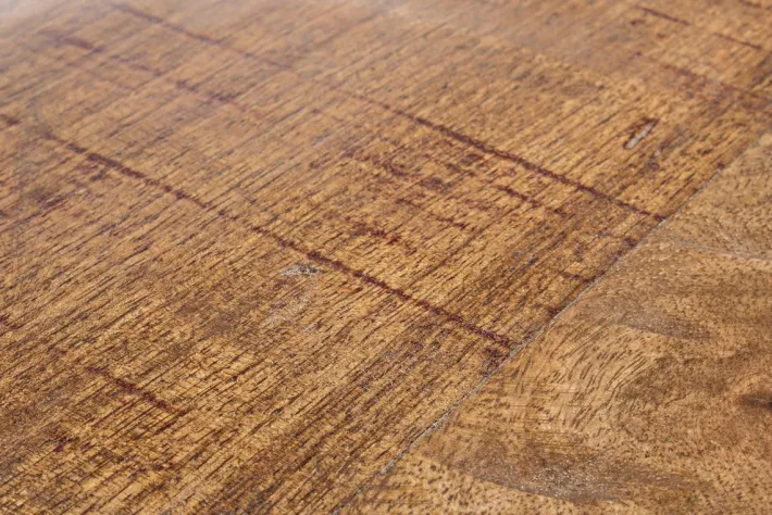 Bizzotto Tavolini>TAVOLINO IN LEGNO RICICLATO BIANCO D90 - LANCASTER