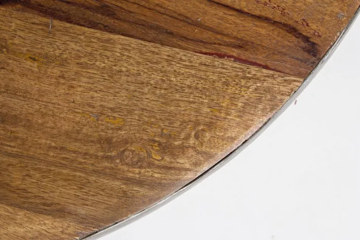 Bizzotto Tavolini>TAVOLINO IN LEGNO RICICLATO GRIGIO D70 - LANCASTER