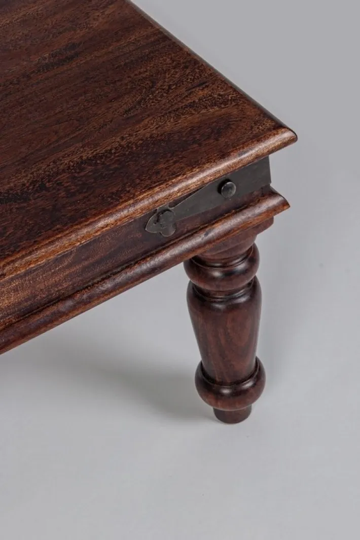 Bizzotto Tavolini>TAVOLINO IN LEGNO 60X60 - JAIPUR