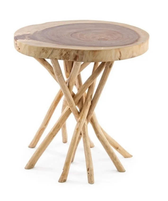 Bizzotto Tavolini>TAVOLINO IN LEGNO 56X56 - SOLIDAD