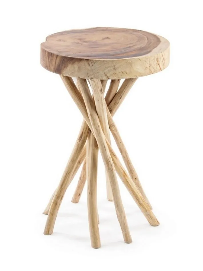 Bizzotto Tavolini>TAVOLINO IN LEGNO 35X35 - SOLIDAD