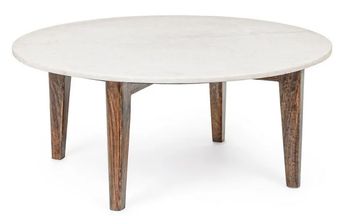 Bizzotto Tavolini>TAVOLINO IN MARMO D75 - SYLVESTER