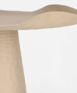 Bizzotto Tavolini>TAVOLINO IN METALLO BEIGE - LALITA