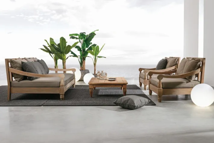 Bizzotto Tavolini>TAVOLINO IN TEAK - BALI FSC