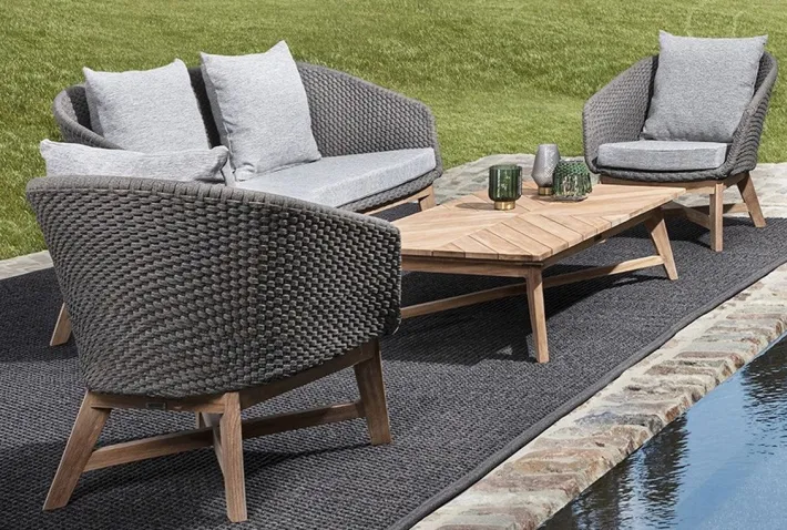Bizzotto Tavolini>TAVOLINO IN TEAK - COACHELLA