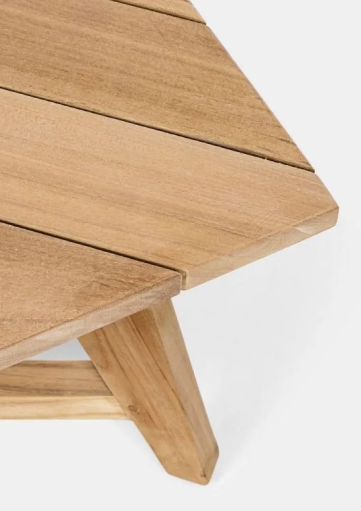 Bizzotto Tavolini>TAVOLINO IN TEAK - COACHELLA