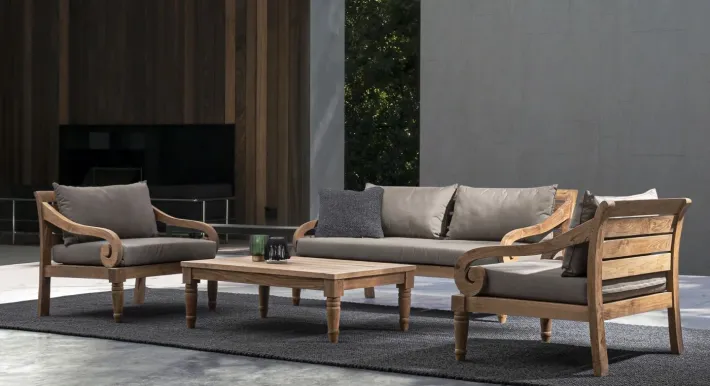 Bizzotto Tavolini>TAVOLINO IN TEAK - KARUBA FSC