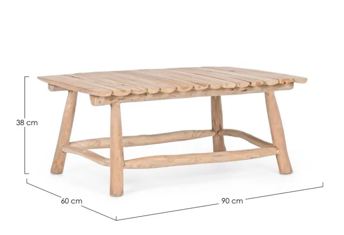 Bizzotto Tavolini>TAVOLINO IN TEAK - SAHEL
