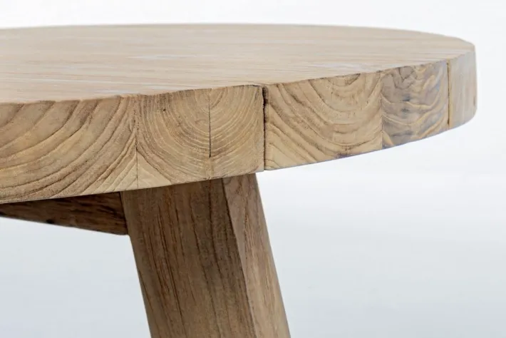 Bizzotto Tavolini>TAVOLINO IN TEAK RICICLATO D80 - BOLIVAR FSC