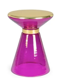 Bizzotto Tavolini>TAVOLINO IN VETRO LILIAC D36 - MERIEL