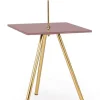 Bizzotto Tavolini>TAVOLINO IN VETRO 35X35 - INESH