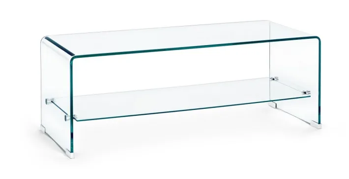 Bizzotto Tavolini>TAVOLINO IN VETRO 100X40 - IRIDE