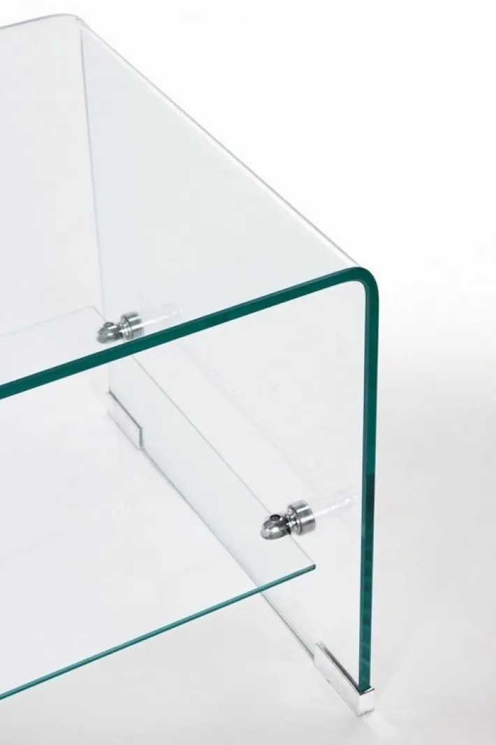 Bizzotto Tavolini>TAVOLINO IN VETRO 100X40 - IRIDE