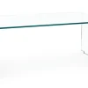 Bizzotto Tavolini>TAVOLINO IN VETRO 120X60 - IRIDE