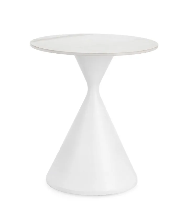 Bizzotto Tavolini>TAVOLINO JOONA D50 BIANCO
