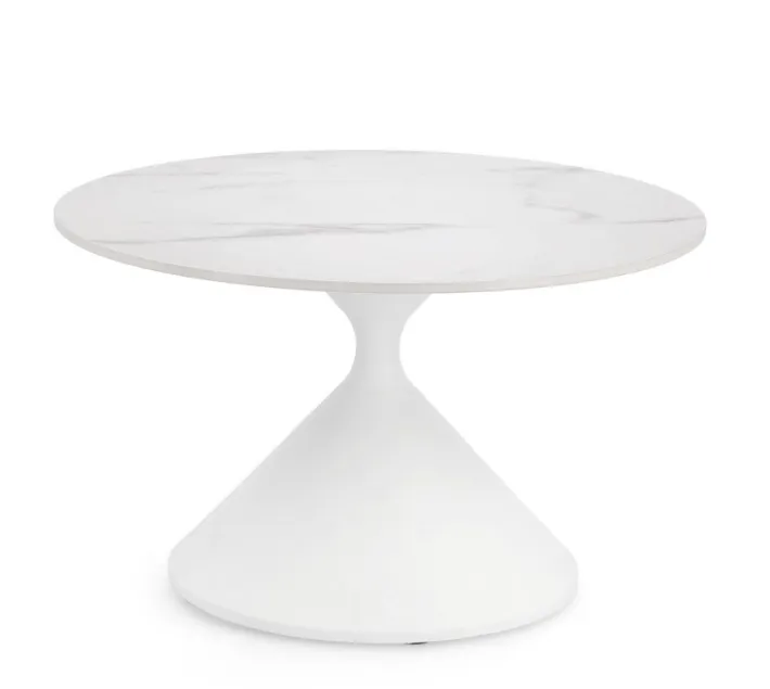Bizzotto Tavolini>TAVOLINO JOONA D70 BIANCO