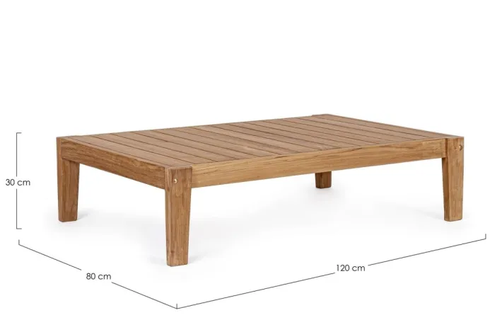 Bizzotto Tavolini>TAVOLINO KOBO 120X80 - FSC
