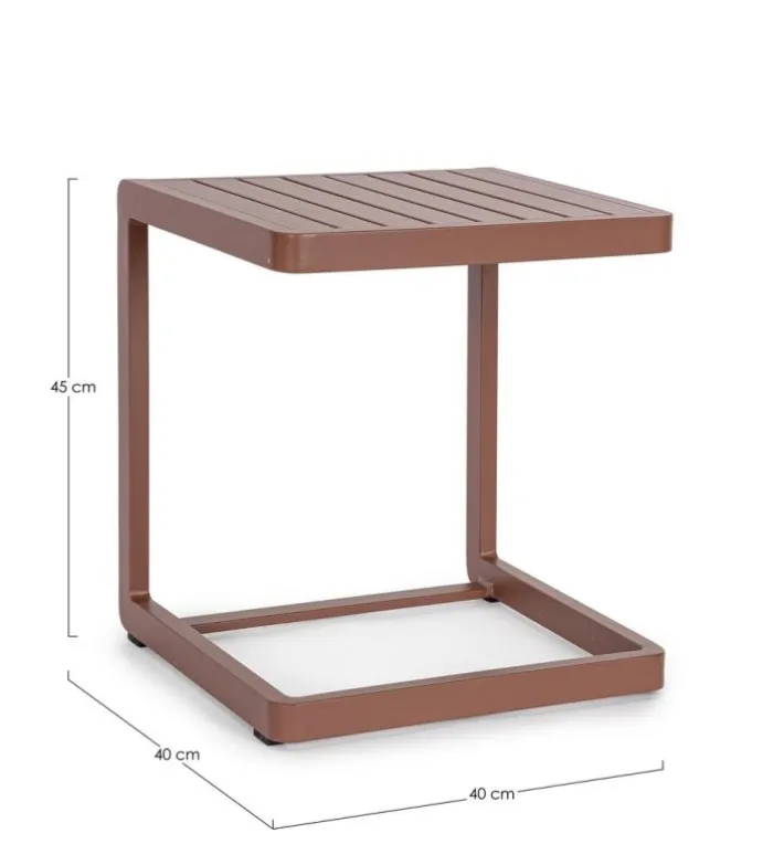 Bizzotto Tavolini>TAVOLINO KONNOR 40X40 BARN