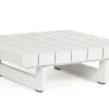 Bizzotto Tavolini>TAVOLINO MODULARE IN ALLUMINIO BIANCO WG20 - INFINITY