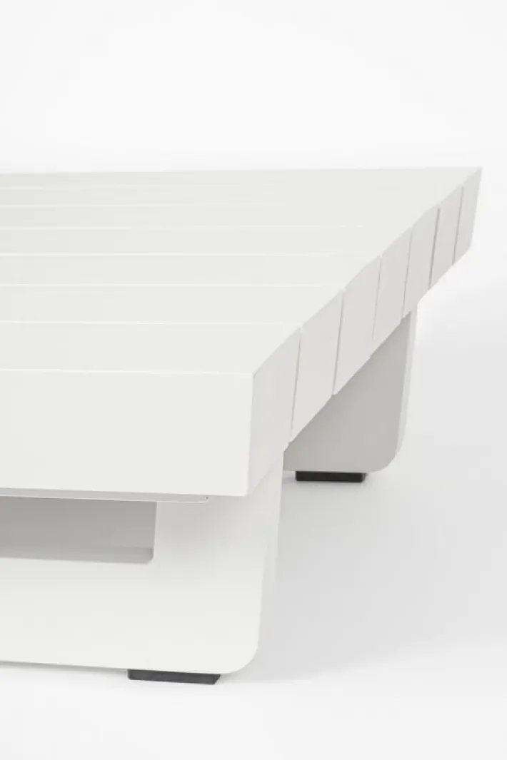 Bizzotto Tavolini>TAVOLINO MODULARE IN ALLUMINIO BIANCO WG20 - INFINITY