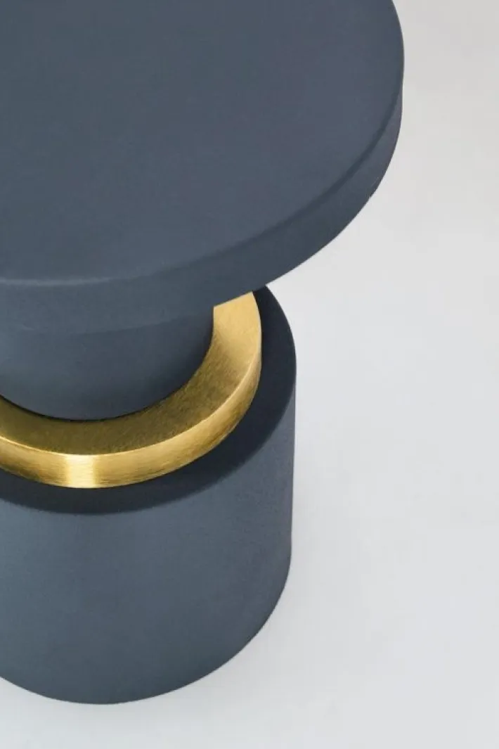 Bizzotto Tavolini>TAVOLINO MUDIT BLU SCURO D35