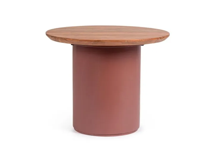 Bizzotto Tavolini>TAVOLINO OJAS TERRACOTTA D55