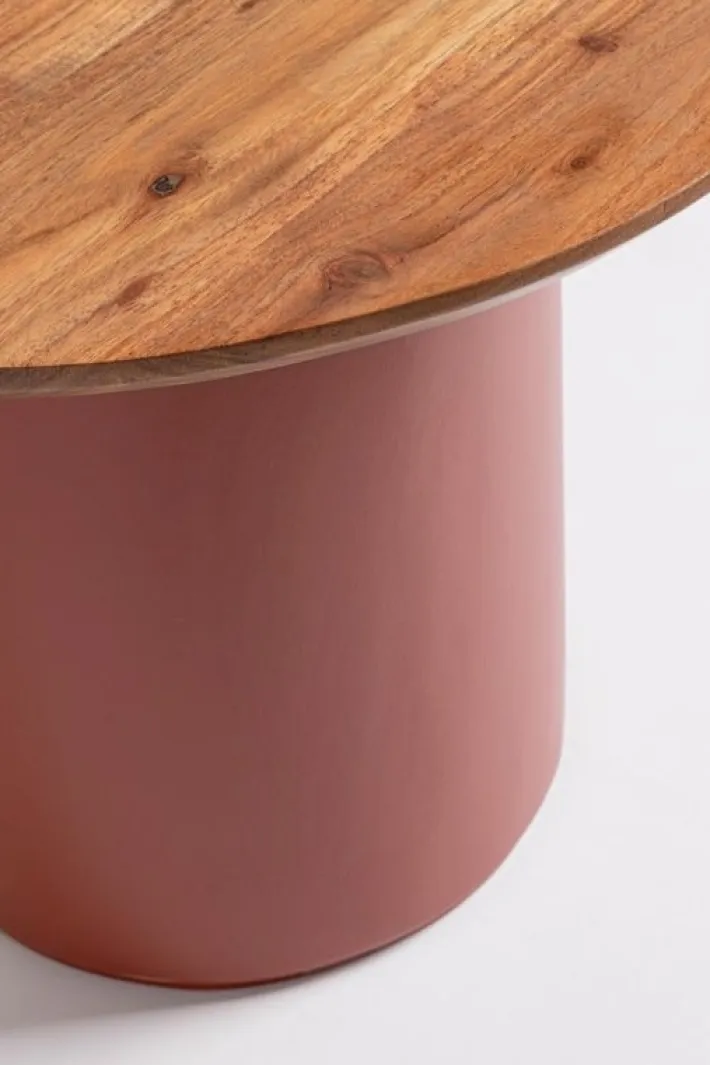 Bizzotto Tavolini>TAVOLINO OJAS TERRACOTTA D55
