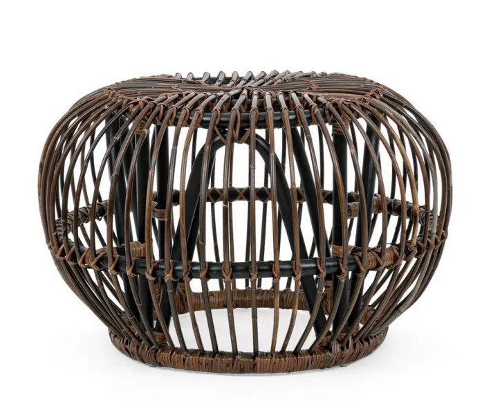 Bizzotto Tavolini>TAVOLINO POUF IN FIBRE NATURALI - DORADAL