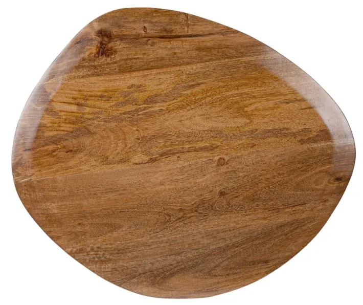 Bizzotto Tavolini>TAVOLINO STANLEY TOP NATURAL 60