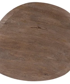 Bizzotto Tavolini>TAVOLINO STANLEY TOP RUSTIC BROWN 86
