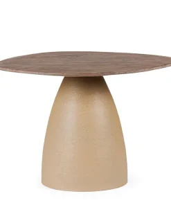 Bizzotto Tavolini>TAVOLINO STANLEY TOP RUSTIC BROWN 60