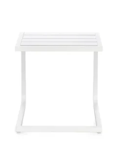 Bizzotto Tavolini>TAVOLINO TAYLOR 40X40 BIANCO