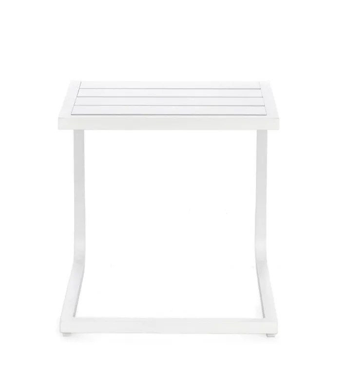Bizzotto Tavolini>TAVOLINO TAYLOR 40X40 BIANCO
