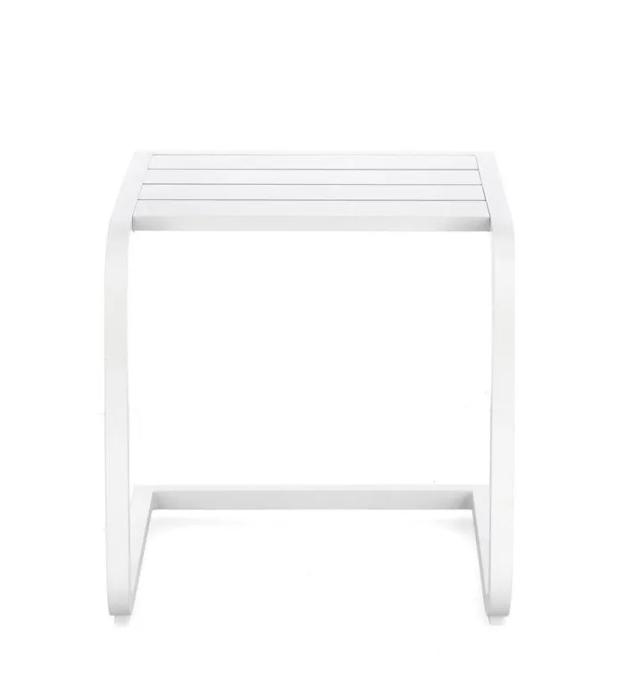 Bizzotto Tavolini>TAVOLINO TAYLOR 40X40 BIANCO