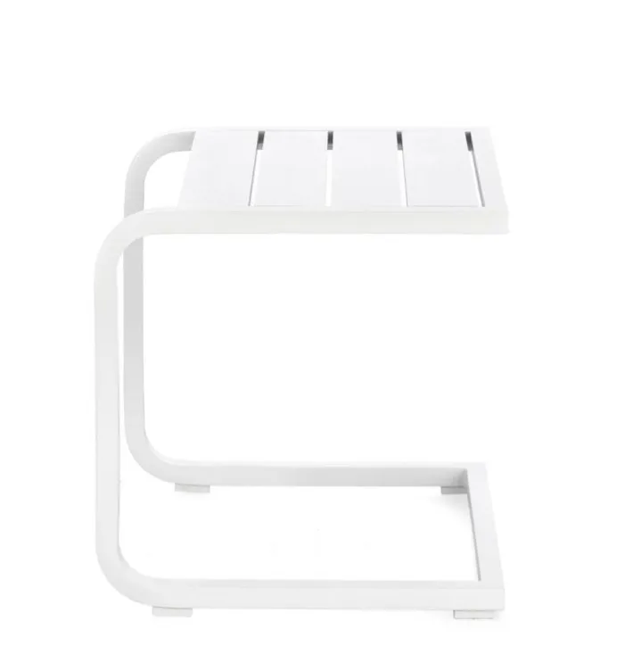 Bizzotto Tavolini>TAVOLINO TAYLOR 40X40 BIANCO