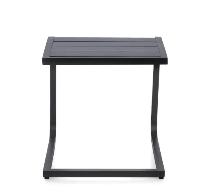 Bizzotto Tavolini>TAVOLINO TAYLOR 40X40 GRIGIO SCURO