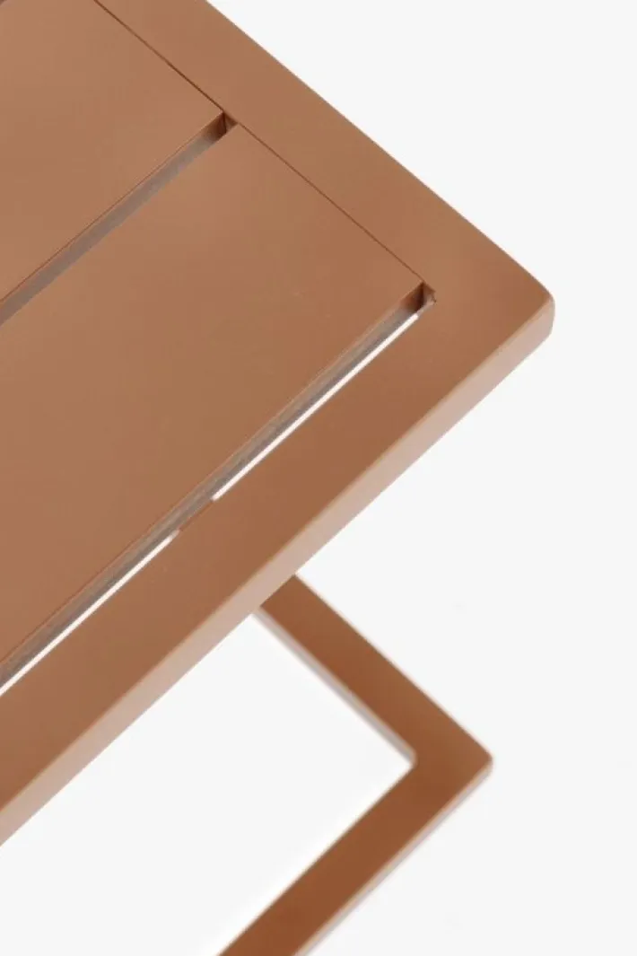 Bizzotto Tavolini>TAVOLINO TAYLOR 40X40 PECAN
