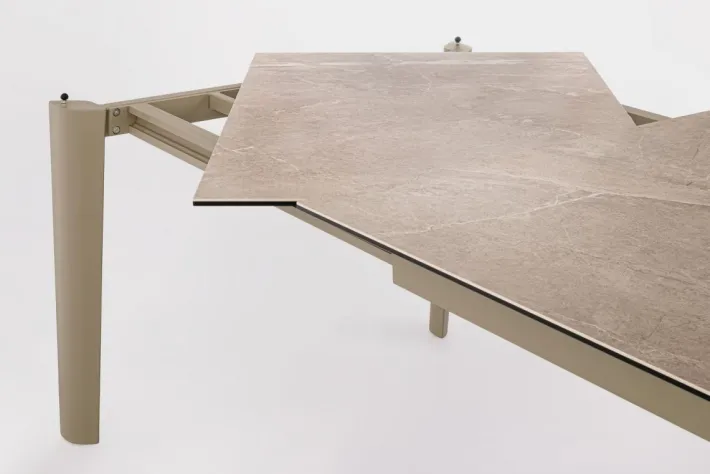 Bizzotto Tavoli>TAVOLO ALL. ASIRI 180/250X100 BEIGE