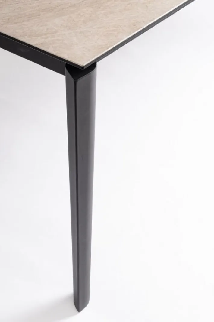 Bizzotto Tavoli>TAVOLO ALL. ASIRI 180/250X100 NERO