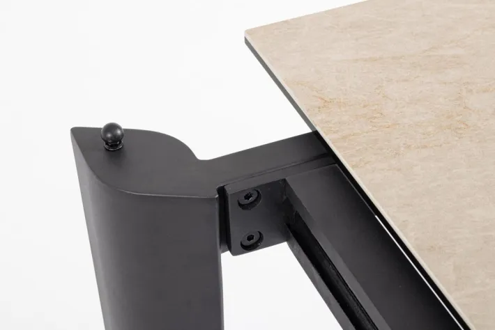 Bizzotto Tavoli>TAVOLO ALL. ASIRI 180/250X100 NERO